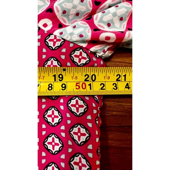 Crown & Ivy Women's Tunic Geometric Print 3/4 Sleeve V-Neck Blouse Size Large - Picture 9 of 11